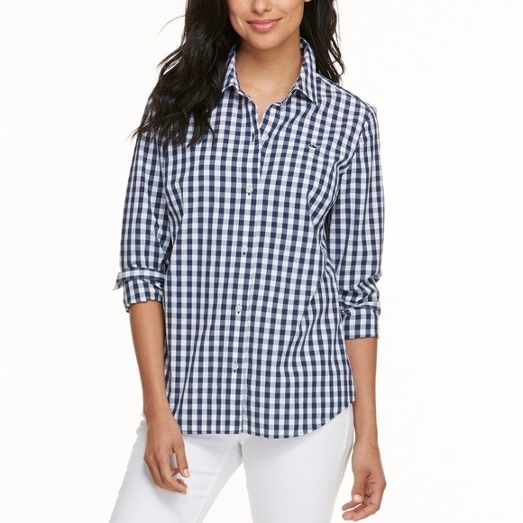 Vineyard Vines long sleeve gingham shirt - Picture 3 of 5